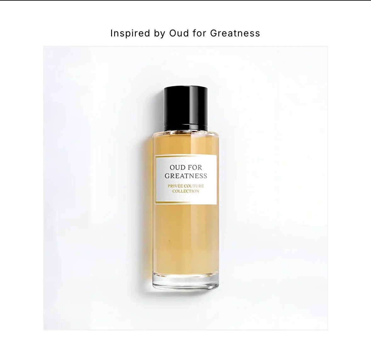 Privee Couture Collection Oud For Greatness