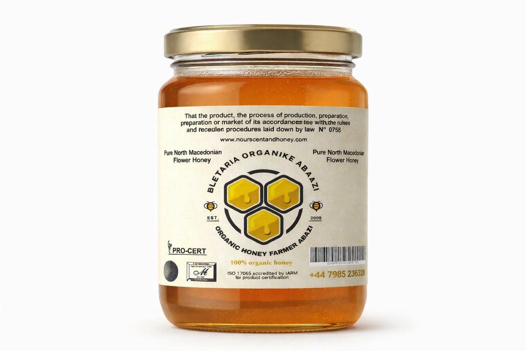 Pure North Macedonian Flower Honey