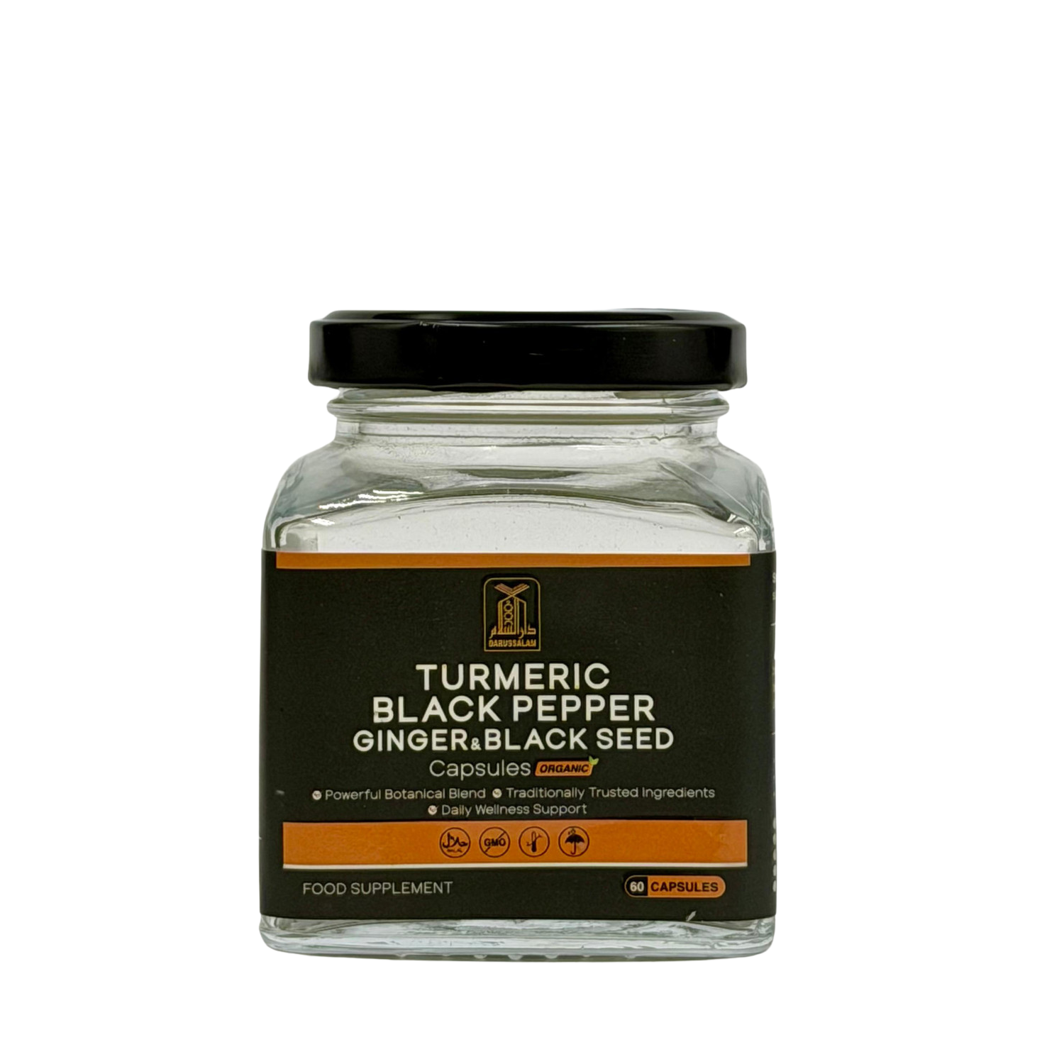 Turmeric, Black Pepper, Ginger and Black Seed Capsules