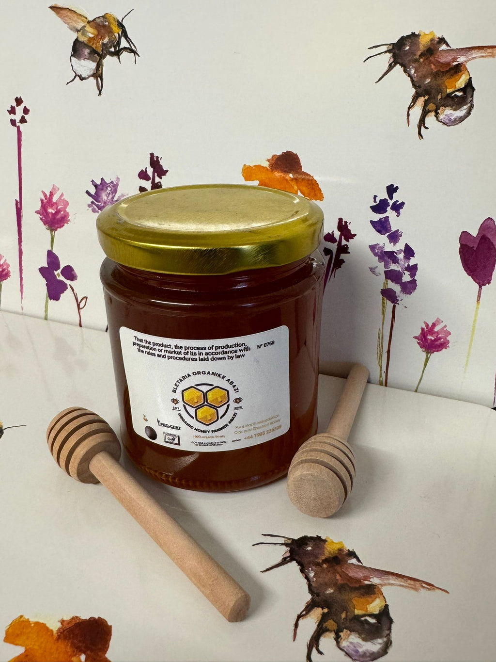 Pure North Macedonian Flower Honey