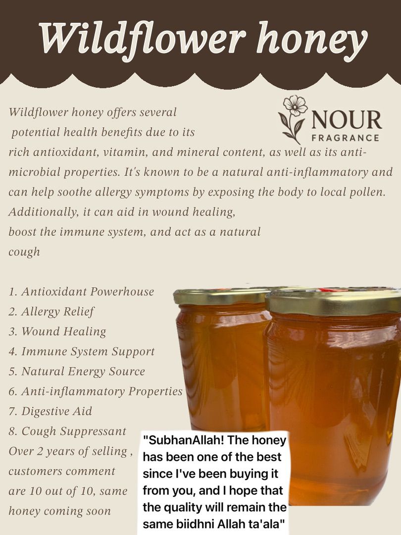 Pure North Macedonian Flower Honey